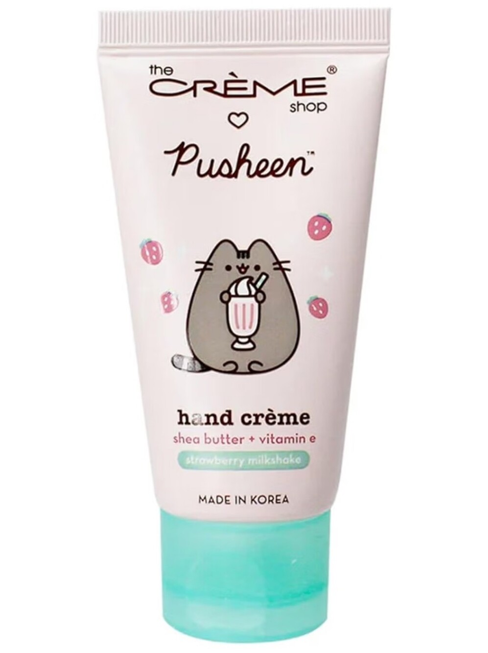 Rhe Creme Shop x Pusheen Strawberry Milkshake Hand Crème